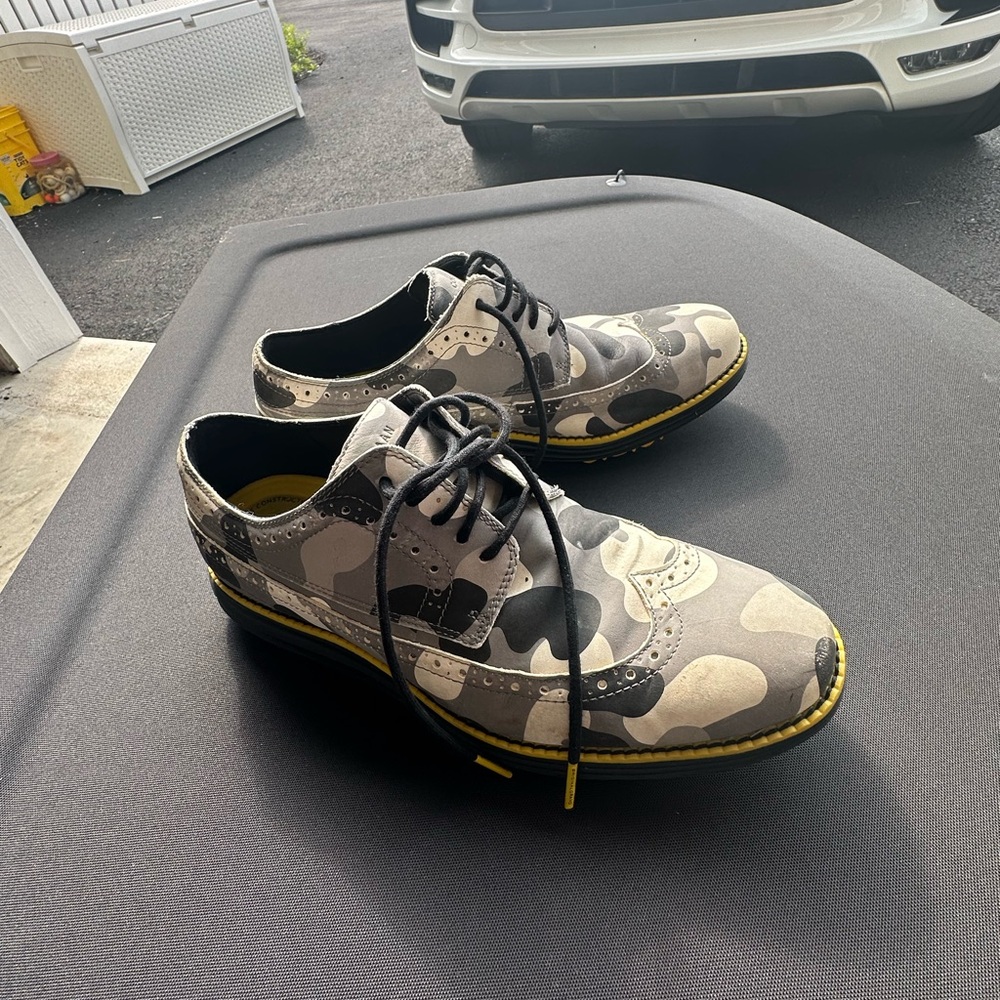 Cole Haan Camo Golf Oxford Golf Shoes Size 8 Men’s